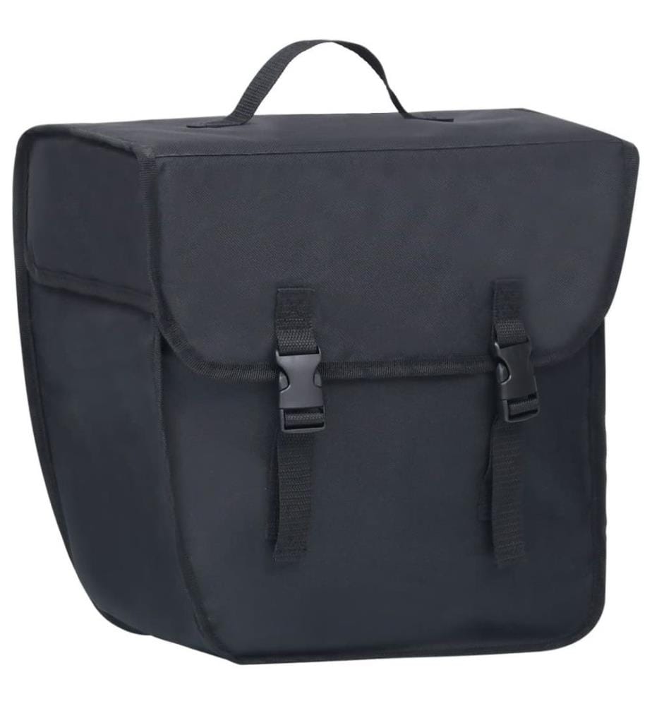Sac de vélo simple pour porte-bagages étanche 21 L Noir