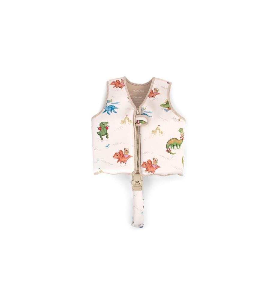 Filibabba - Gilet de sauvetage 3-4 ans Dino Beach