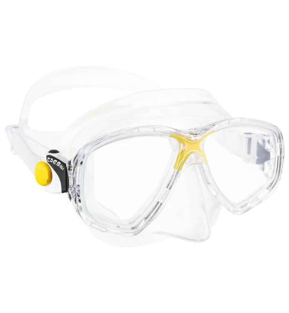 CRESSI - Masque de plongée Marea Clair/Jaune