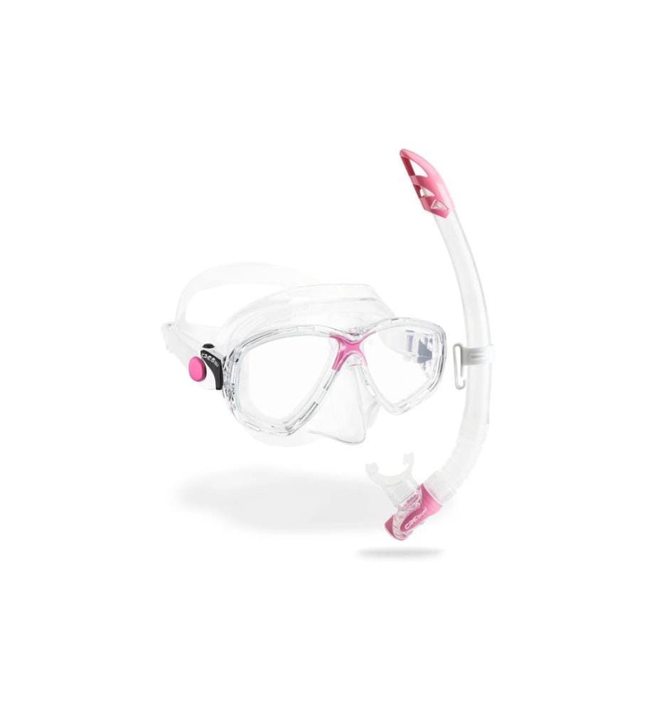 CRESSI - Combo tuba Marea + Gamma Claire/Rose