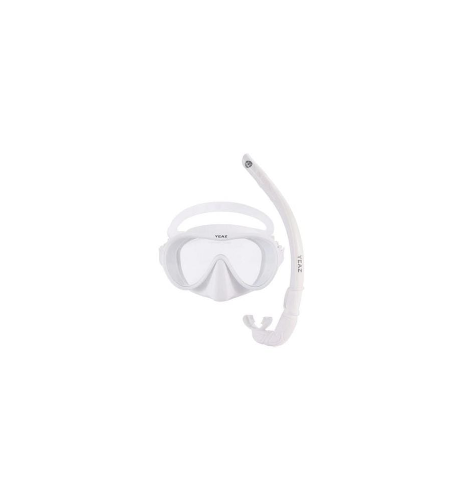 YEAZ - Ocean Vibes Snorkel & Mask Blanc