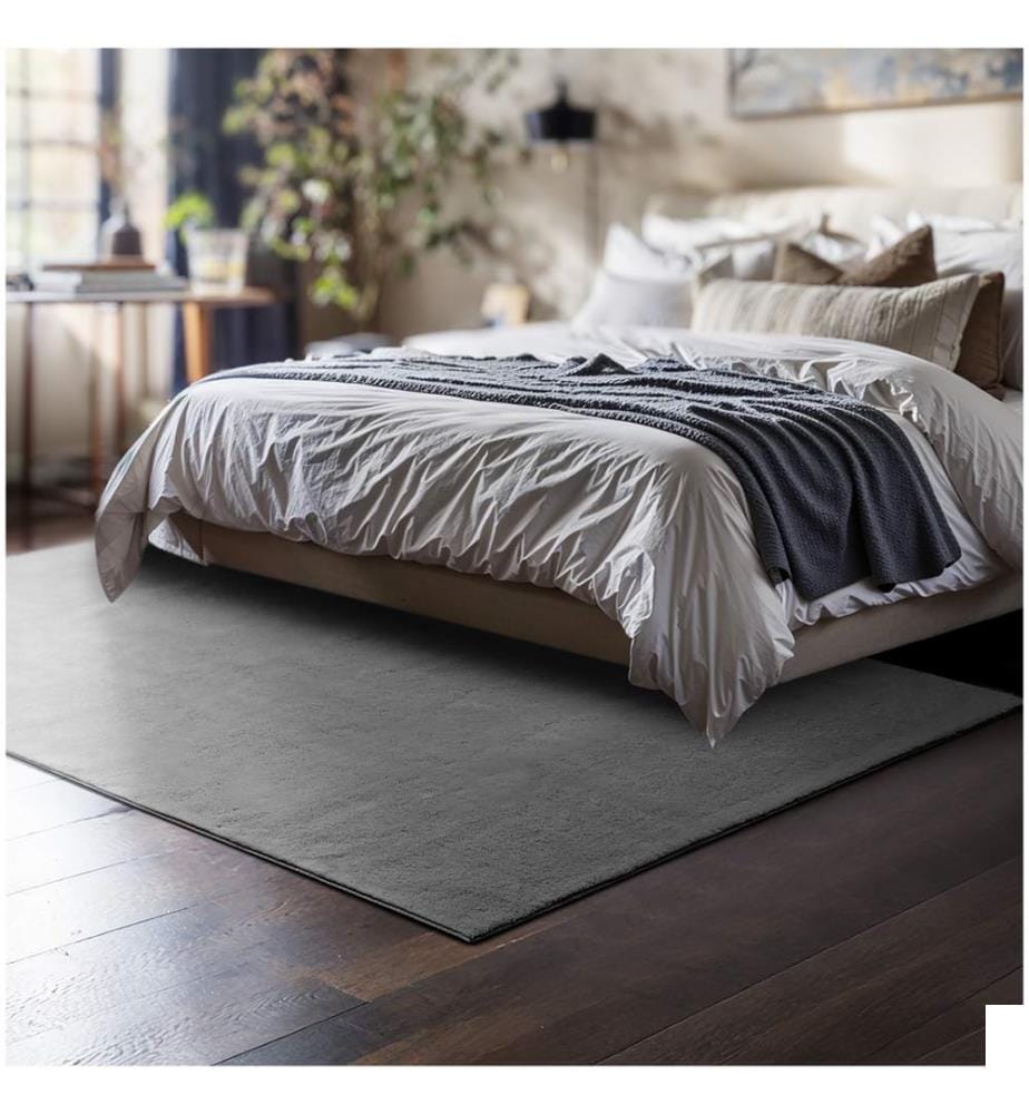 Tapis à poils ras SOFT ZONE - gris, 120 x 170 cm