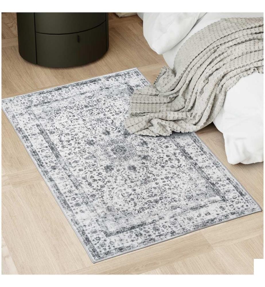 Tapis design vintage ALIYA à poils courts - 80 x 150 cm
