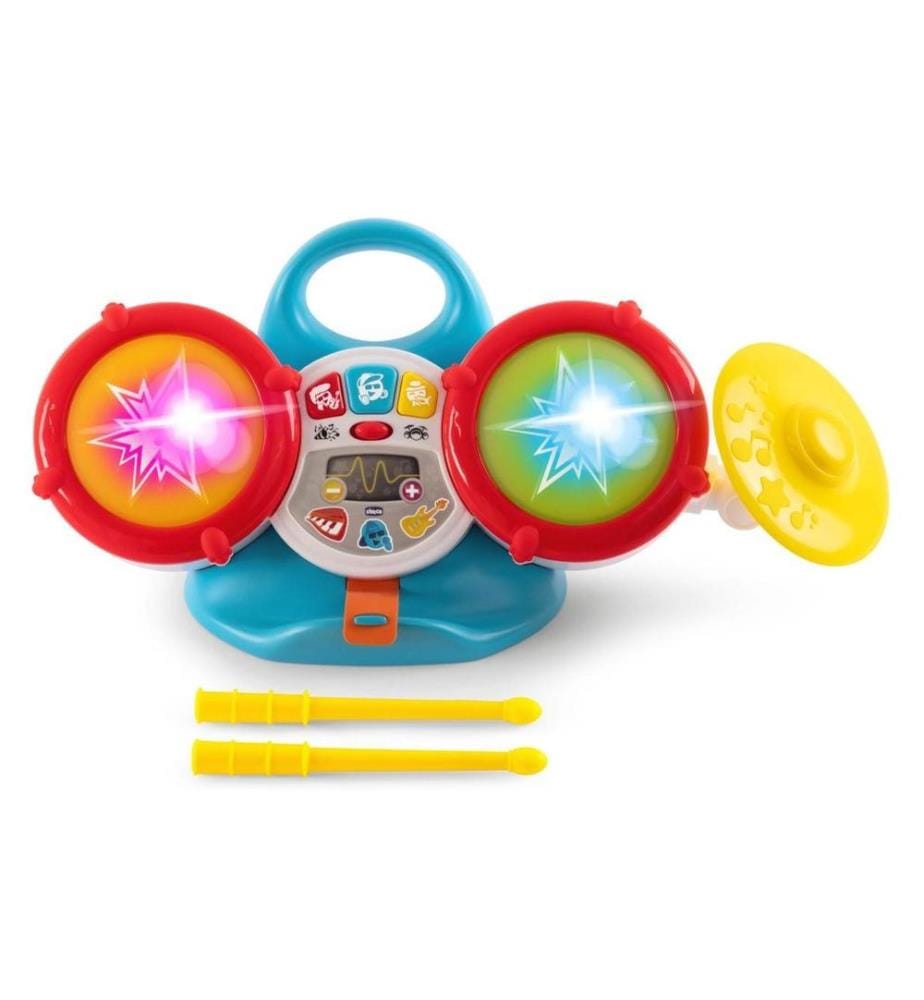 CHICCO - Jouets musicaux Ma première batterie