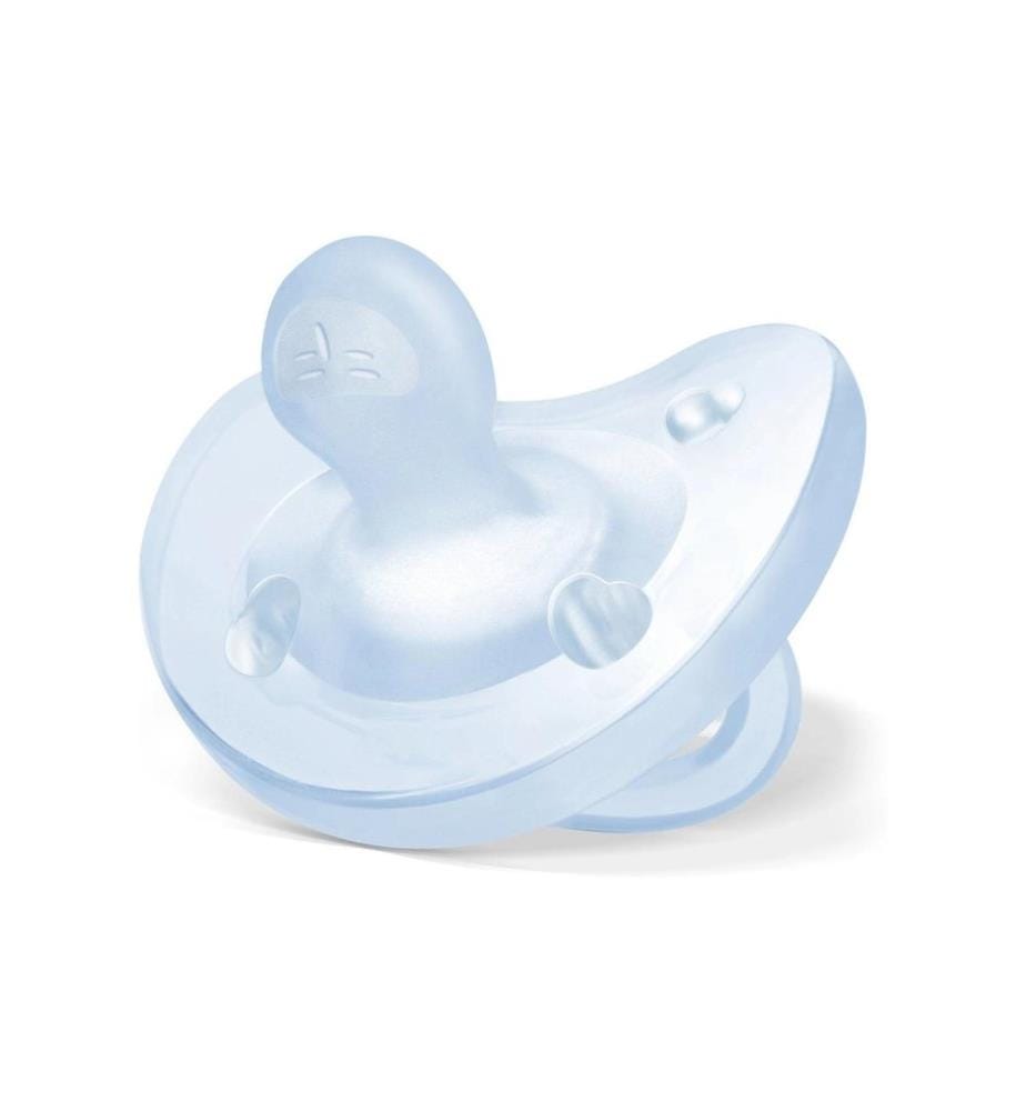 Chicco Sucette Physioforma Soft 2-6M, bleu