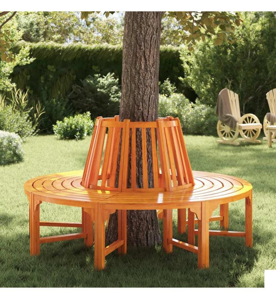Banc d'arbre Ø 160 cm Bois