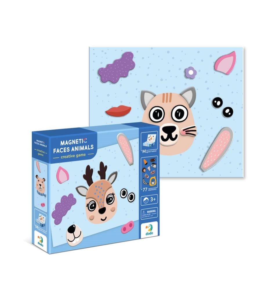 Set magnétique Animaux 78 éléments, 36m+