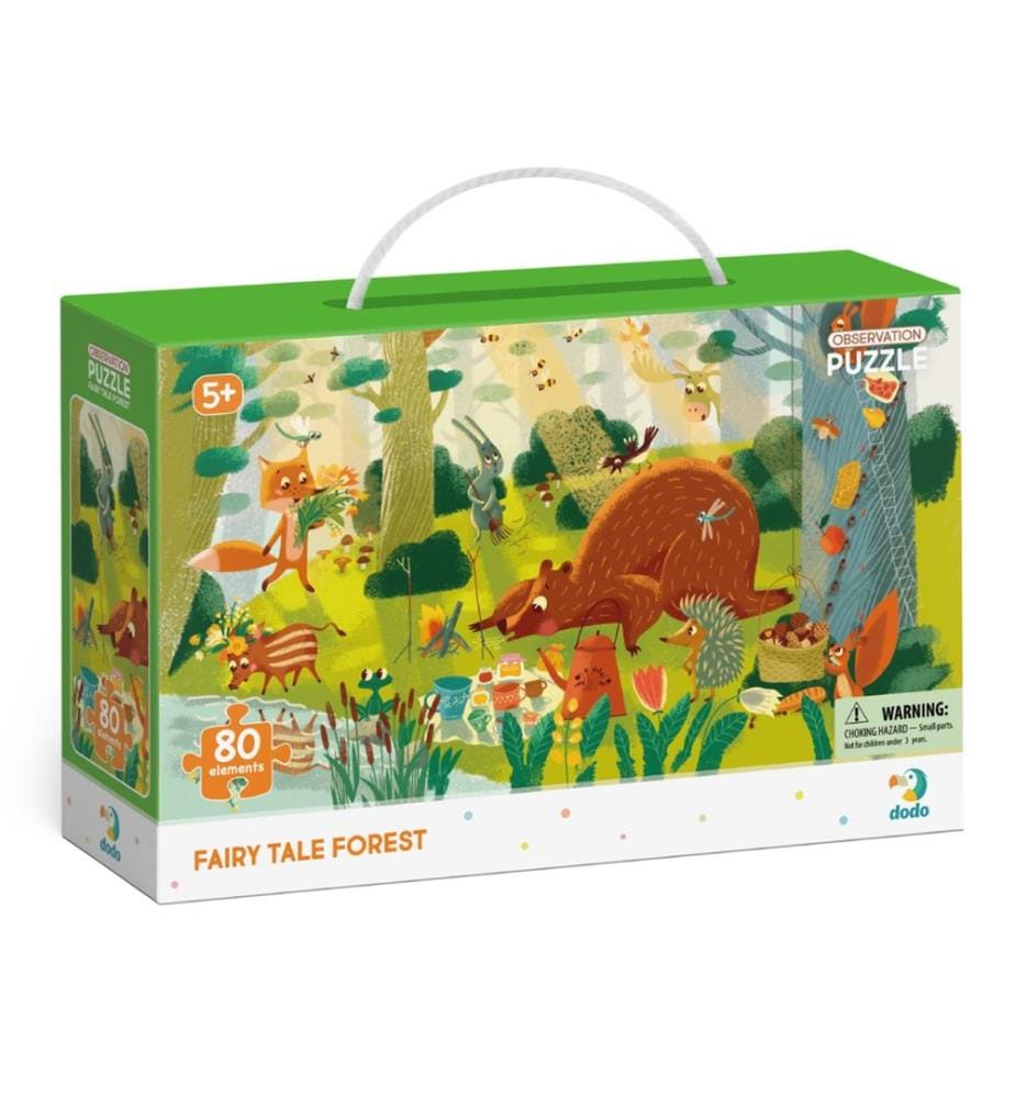 Puzzle dobservation Forêt de Conte de Fées 80 éléments, 5a+