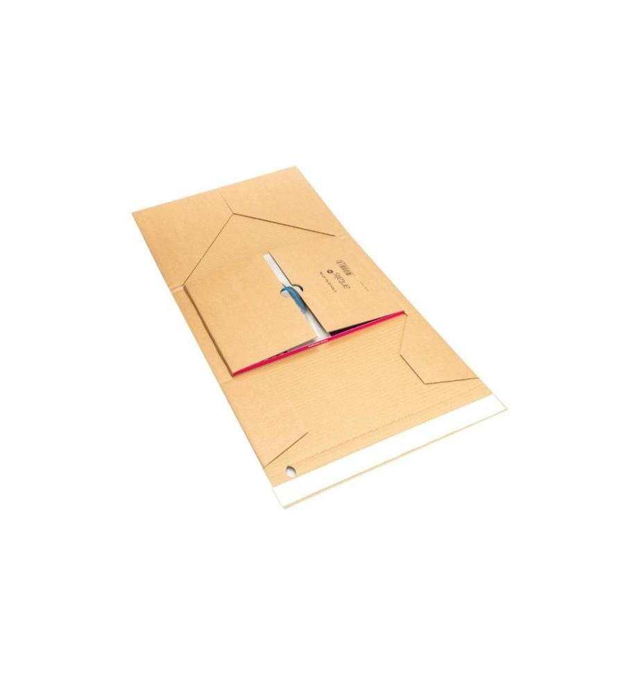 ANTALIS - Carton dexpédition 30.5 x 21.5 x -8 cm 1 pièce, Brun