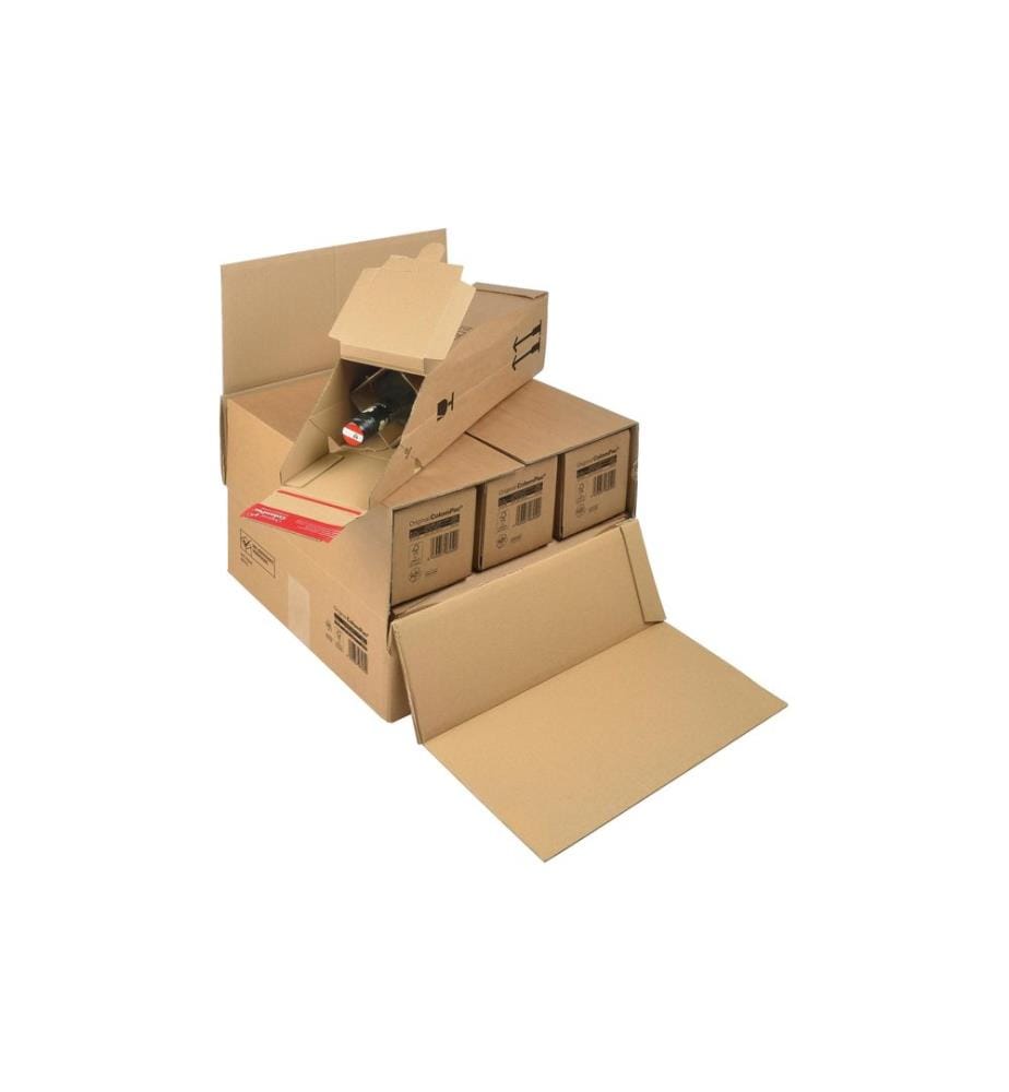 Antalis Carton d'expédition pour bouteilles 375 x 365 x 250 mm brun