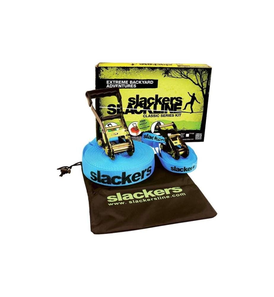 SCHILDKRÖT FUNSPORTS - Slackline Slackers Classic avec ligne d'enseignement gratuite