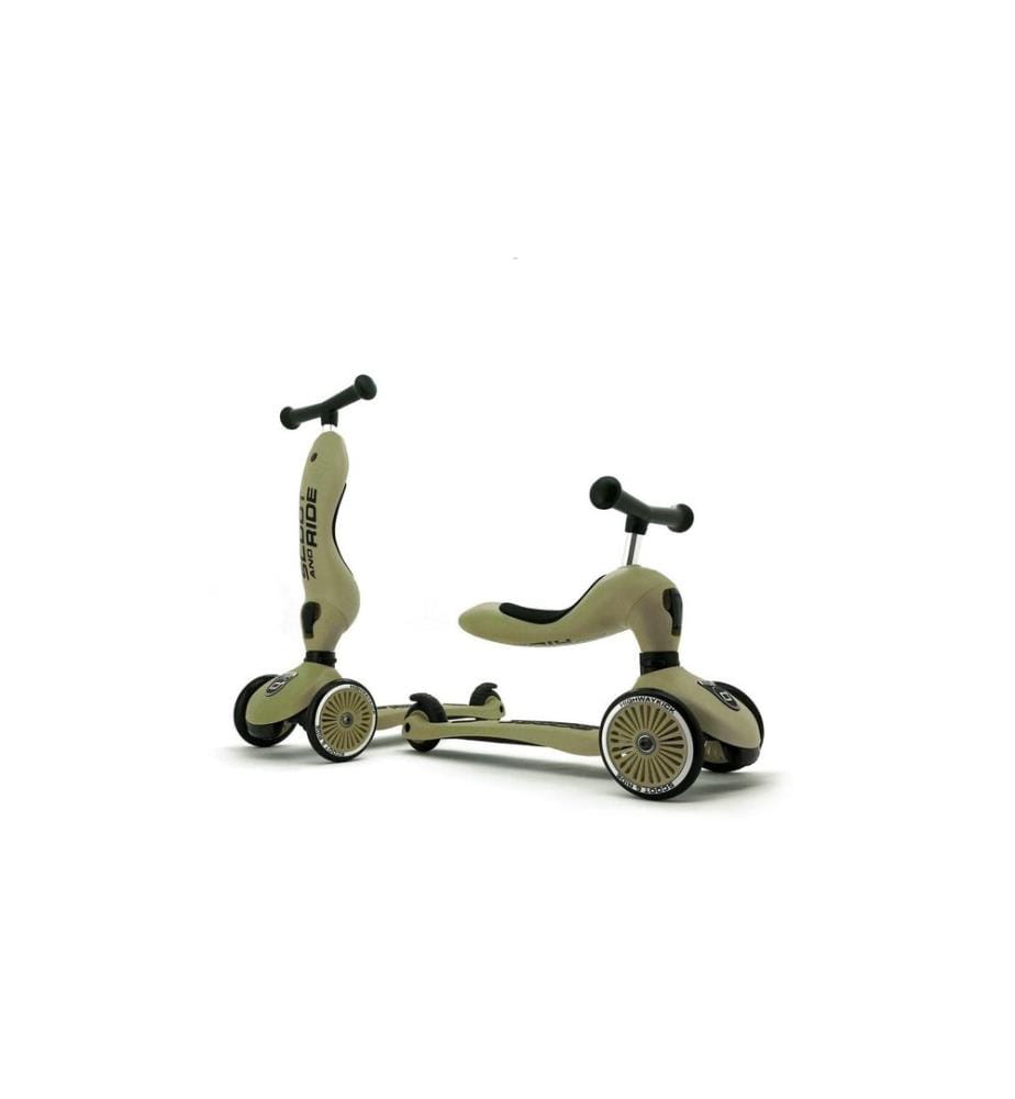 Scoot and Ride - Patinette Olive Vert