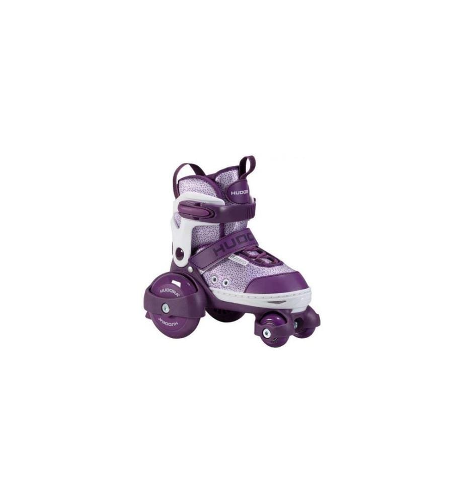 Hudora - Rollers en ligne My First Quad Violet, 26-29