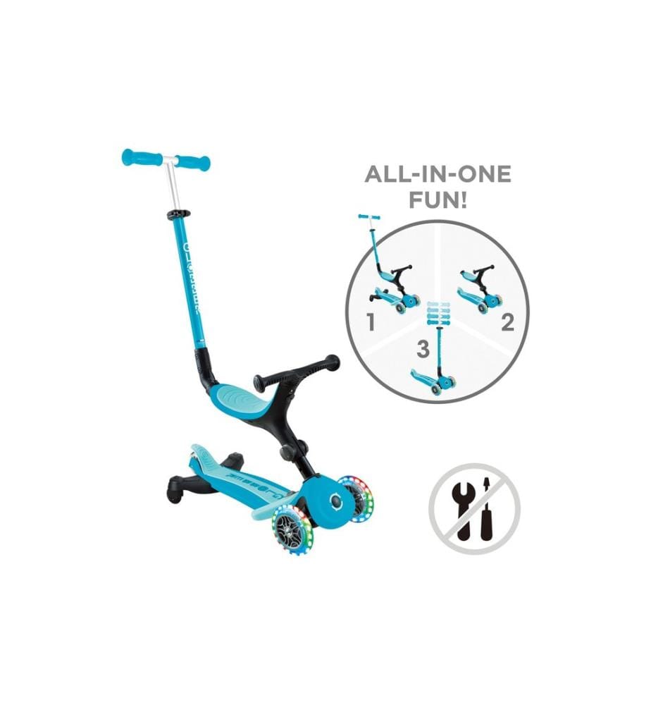GLOBBER - Draisiennes pour enfant Aller en haut Aqua