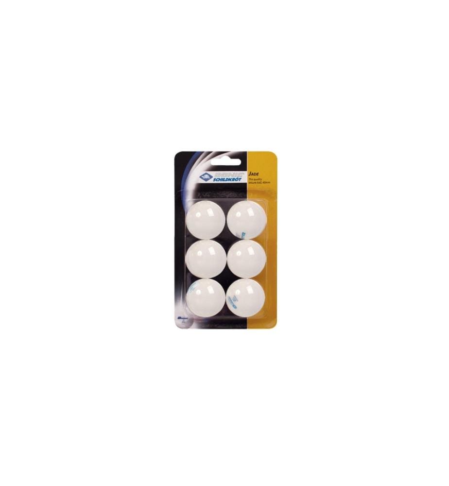 DONIC SCHILDKRÖT - Balle de ping-pong Jade 6 pack vierge