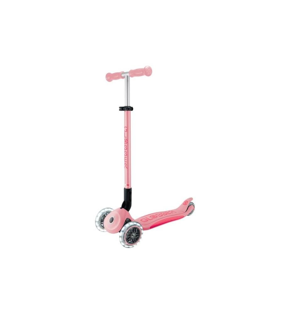 GLOBBER Trottinette Primo Foldable Plus Lights Mini Rose clair