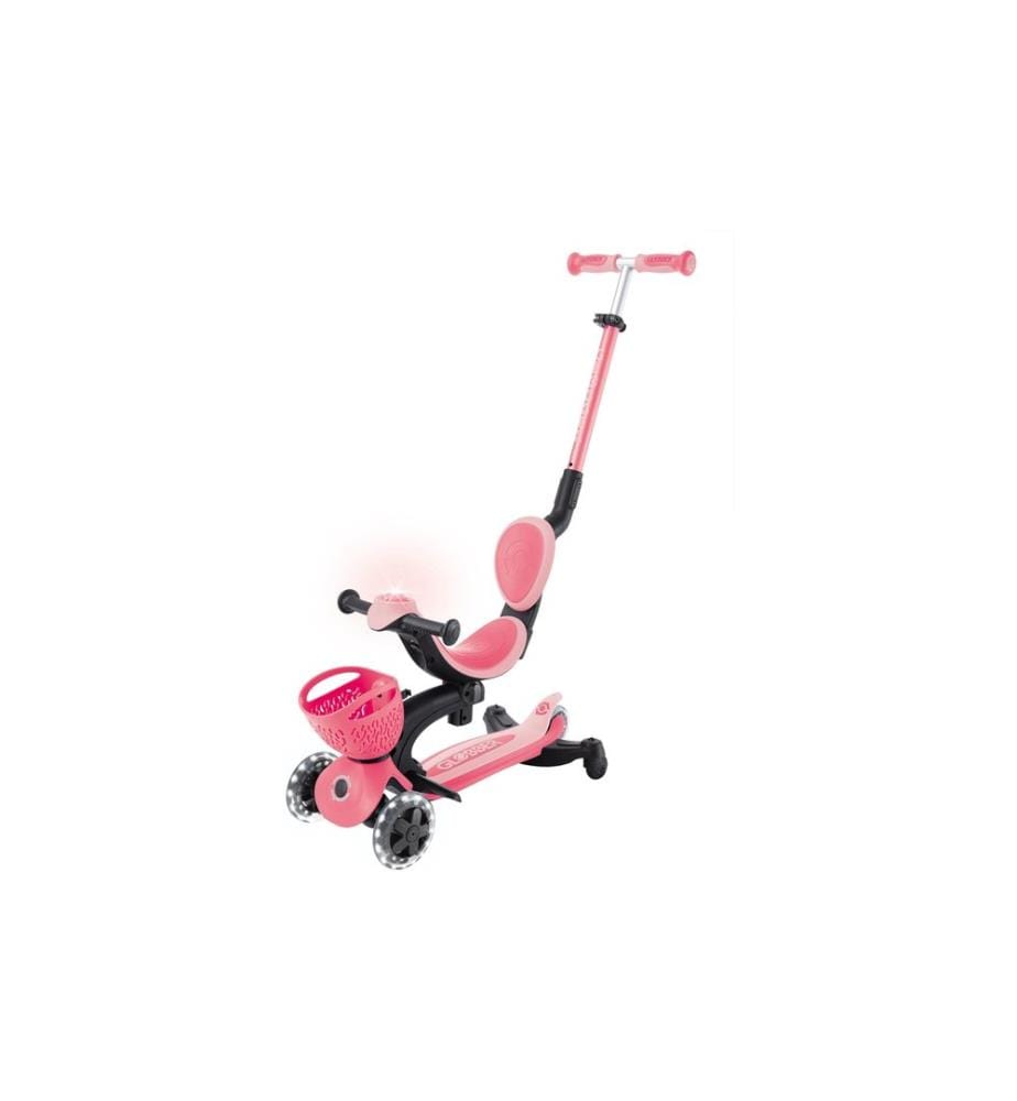 Trottinette GLOBBER GO UP Baby Lights 360° Rose