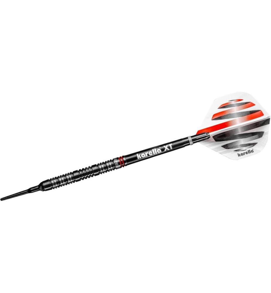 Karella Fléchettes Softdart HiPower 18g, 3 pièces  Noir