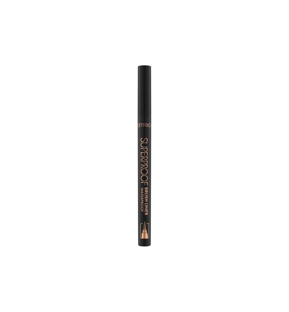 Catrice - Eyeliner Superproof Brush 010 Midnight Black