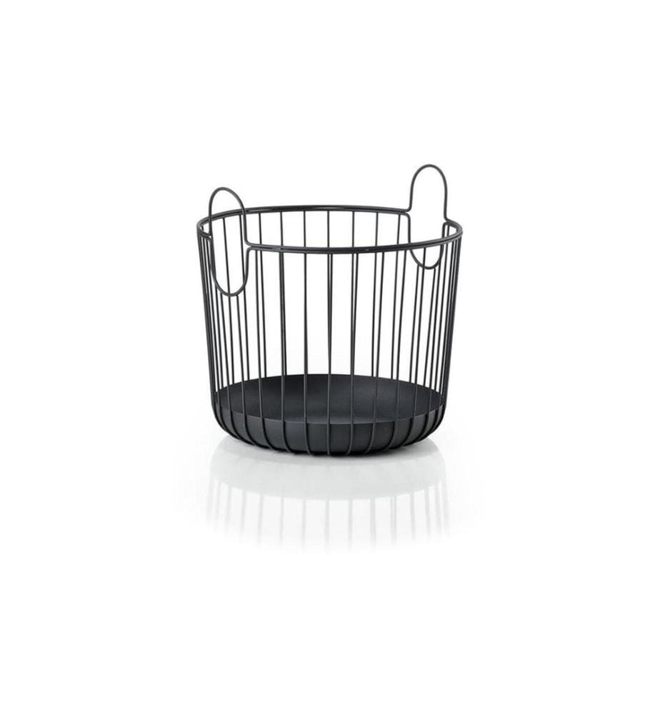 ZONE DENMARK - Panier de rangement Inu Ø 30 cm, Noir