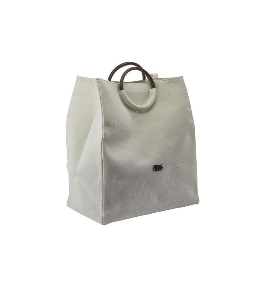 AQUANOVA - Corbeille à lessive Jada 85 l, Ivoire