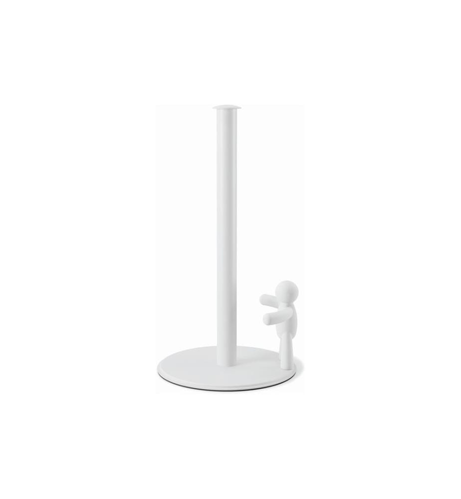 UMBRA - Porte-rouleau essuie-tout Buddy Blanc