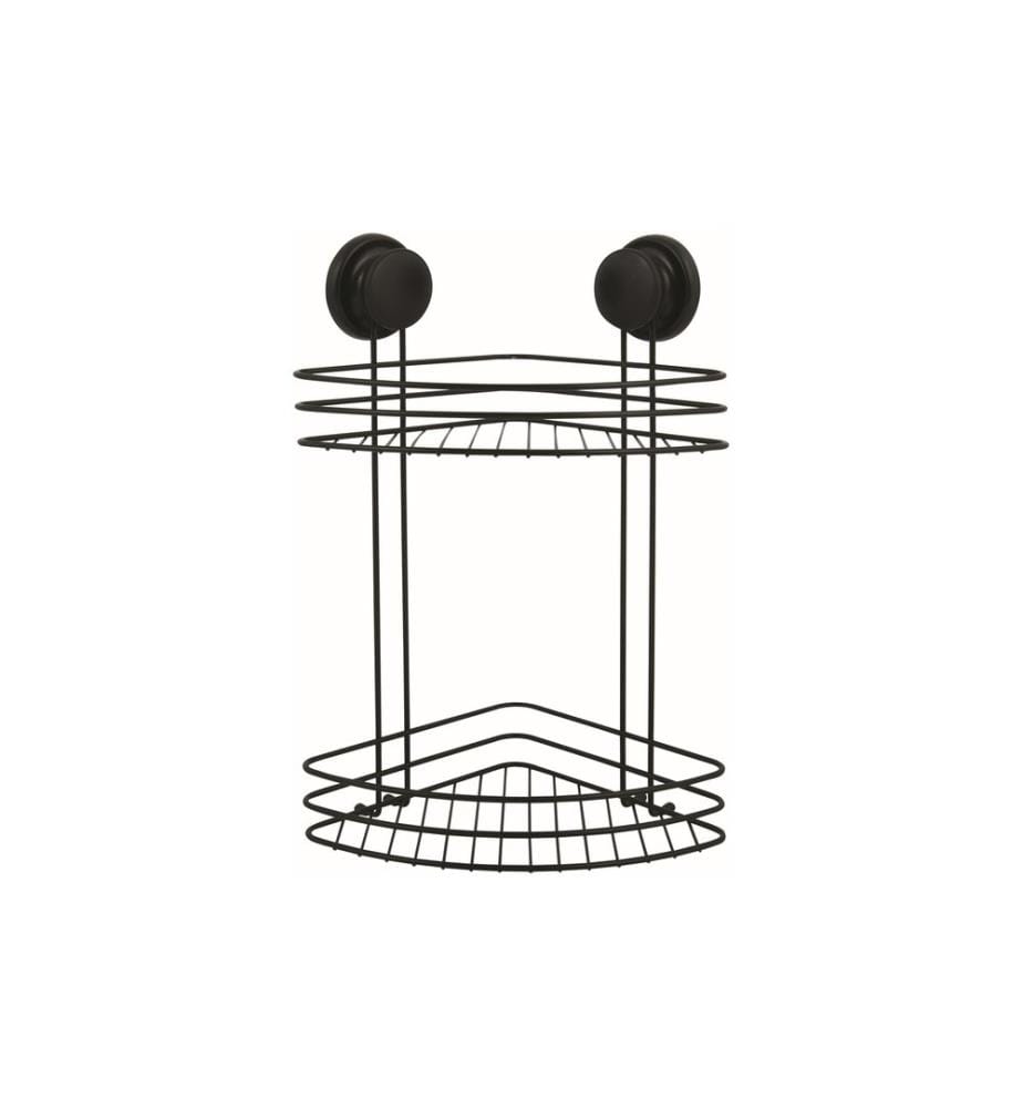 MSV - Supports pour ustensiles de salle de bains Noir mat