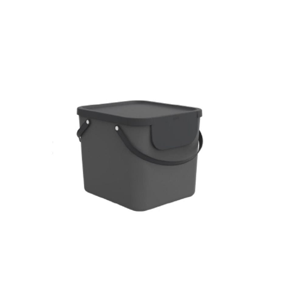 ROTHO - Corbeille à lessive Albula 40 l, Anthracite