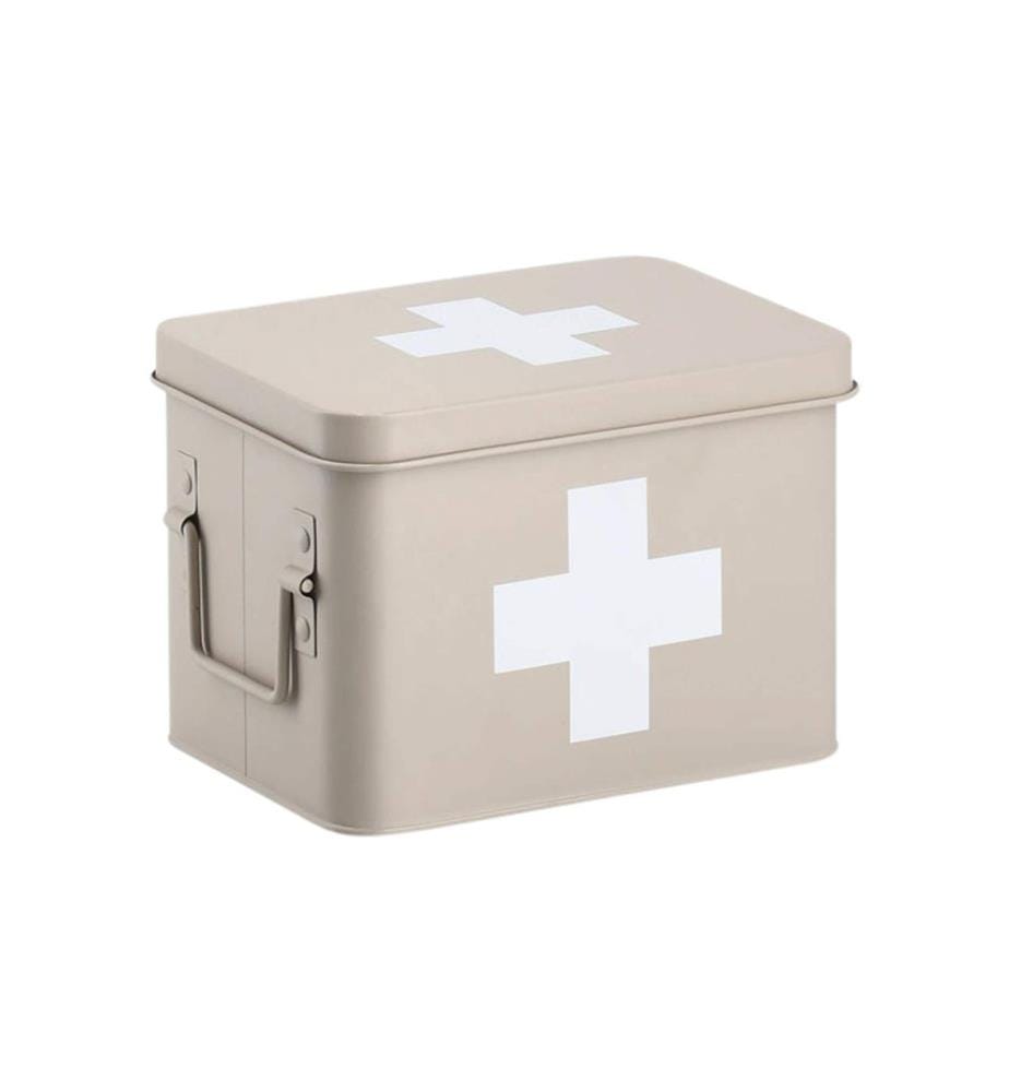 ZELLER - Present Armoires de premiers secours 21,5 x 16 x 16 cm, Beige
