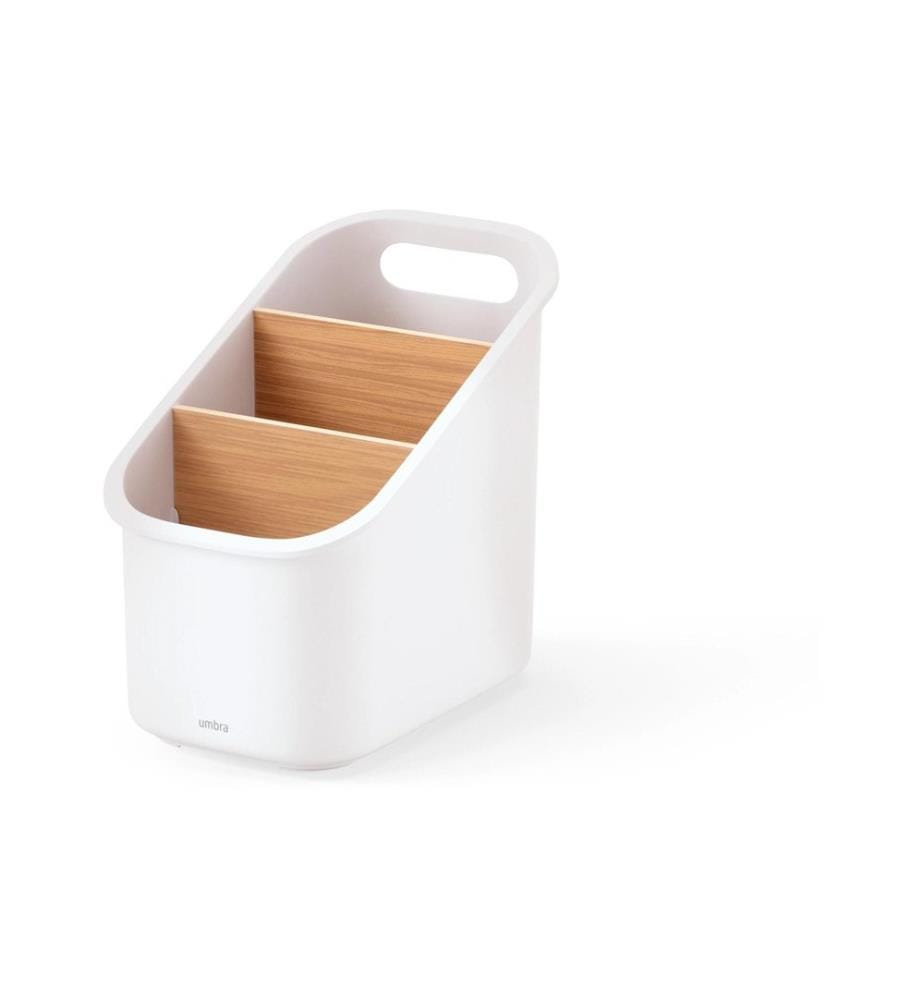 UMBRA - Boîte de rangement Bellwood Nature/Blanc