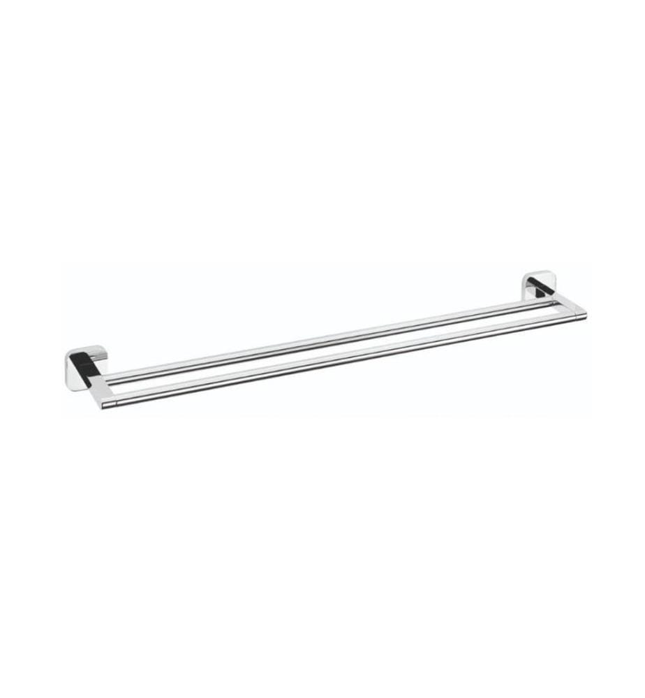 TESA - Porte-serviette Élégant Argent
