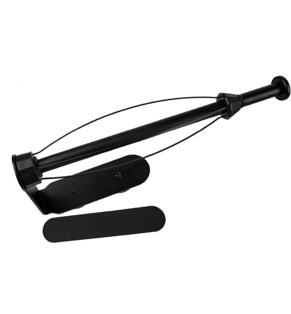 Silwy - Porte-rouleau de cuisine magnétique avec baguette métallique Noir