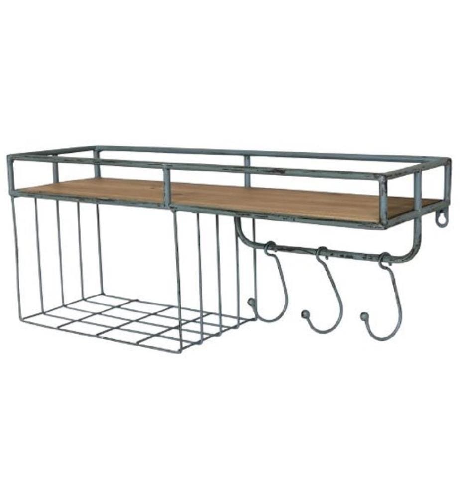 CHIC ANTIQUE - Étagère de cuisine Bois de sapin, noir / marron