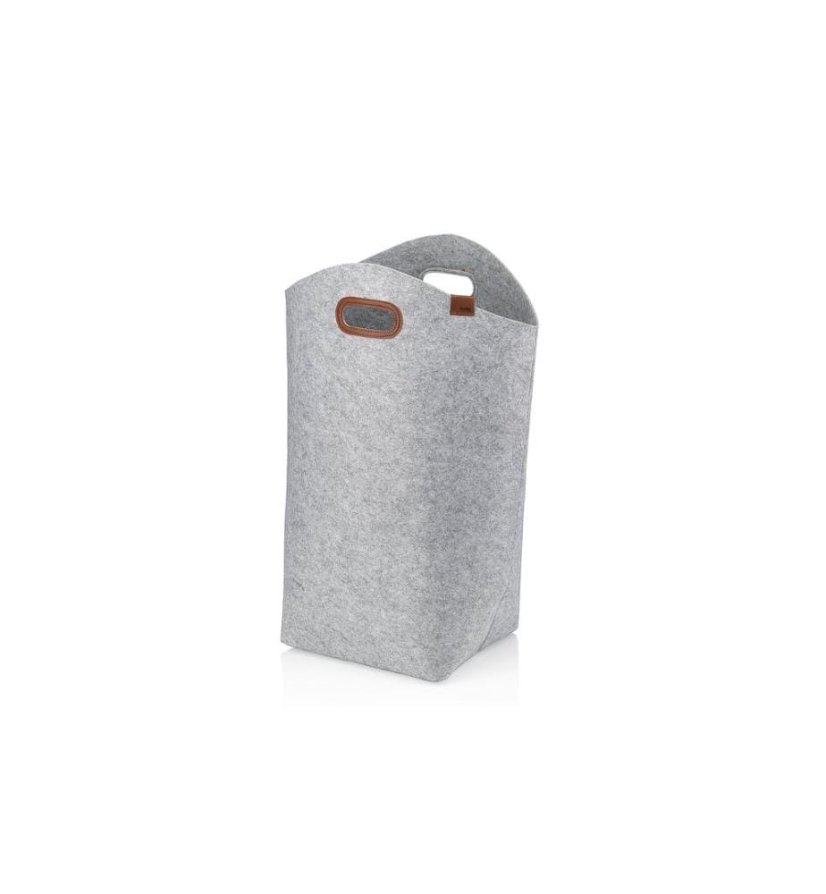 KELA - Corbeille à lessive Fay 70 l, Gris clair
