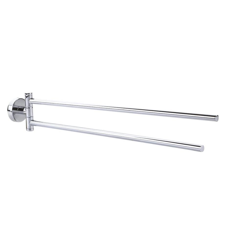 TESA - Porte-serviette Smooz à deux bras, 40 cm, chromé