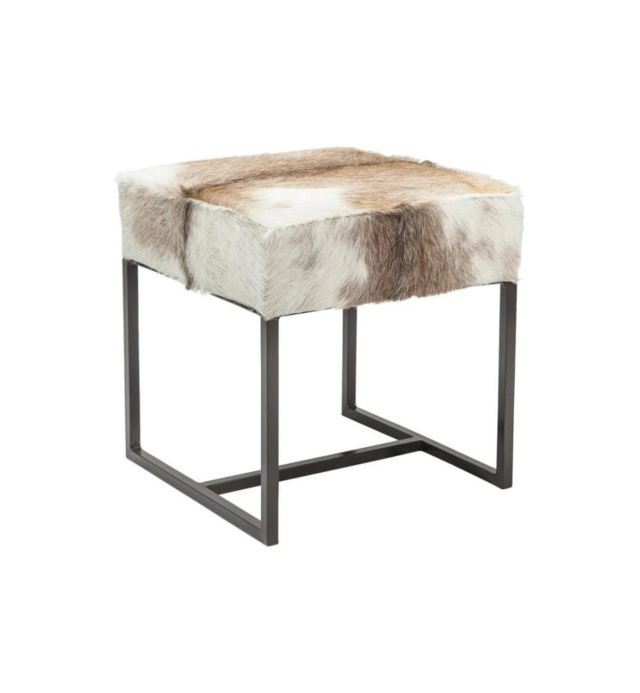 Kare Tabouret Country Life 45 x 47 cm, Beige-Brun