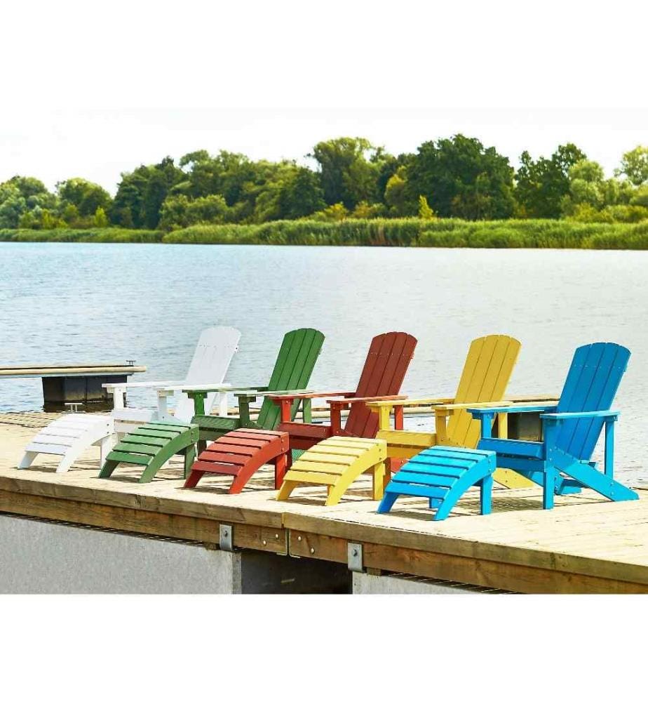 Chaise de jardin ADIRONDACK Rouge