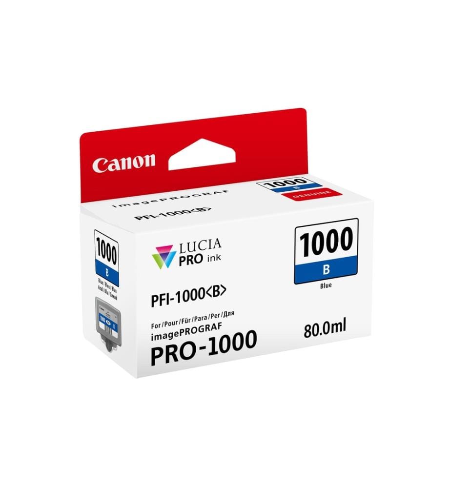 CANON - Encre PFI-1000B / 0555C001 Bleu