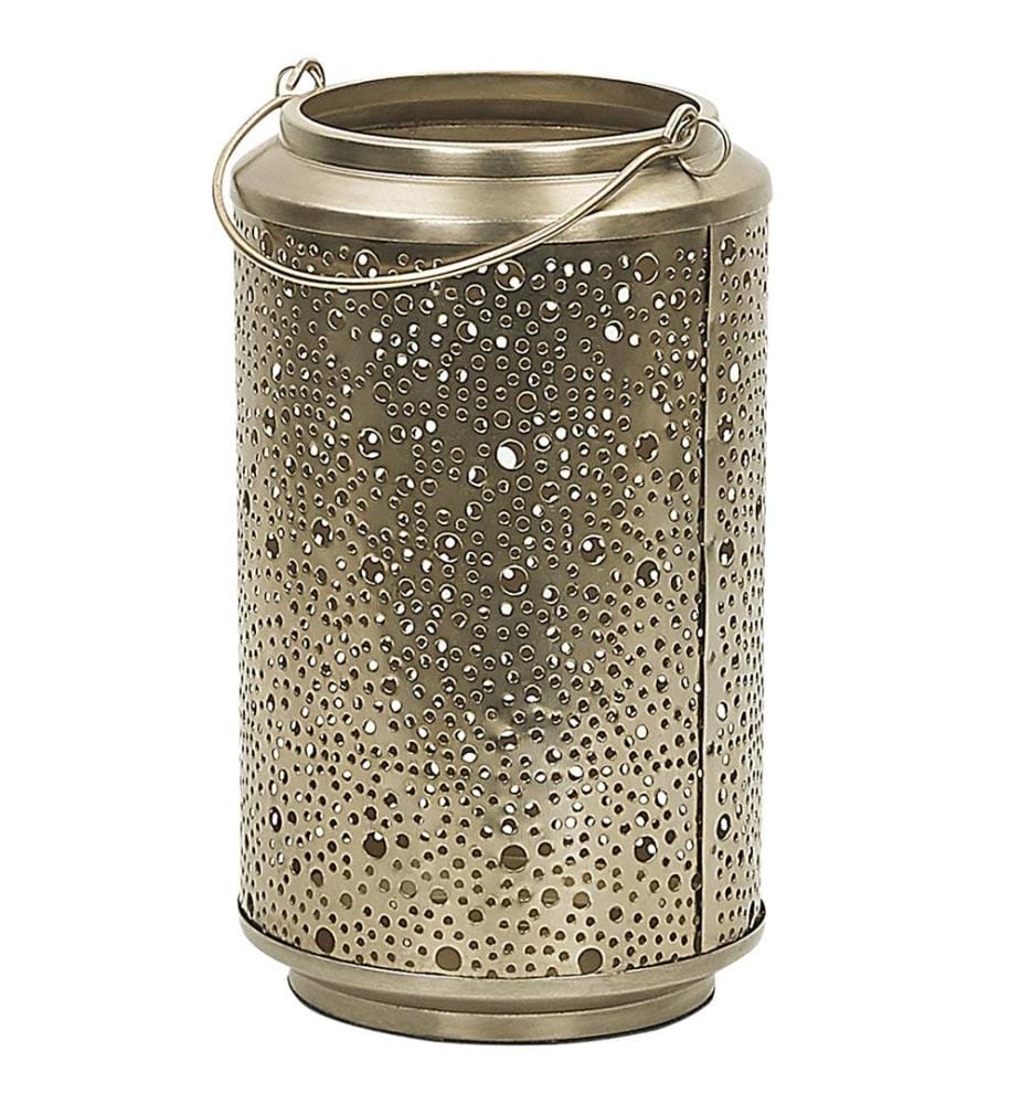 Lanterne CORFU Métal 25 cm Doré