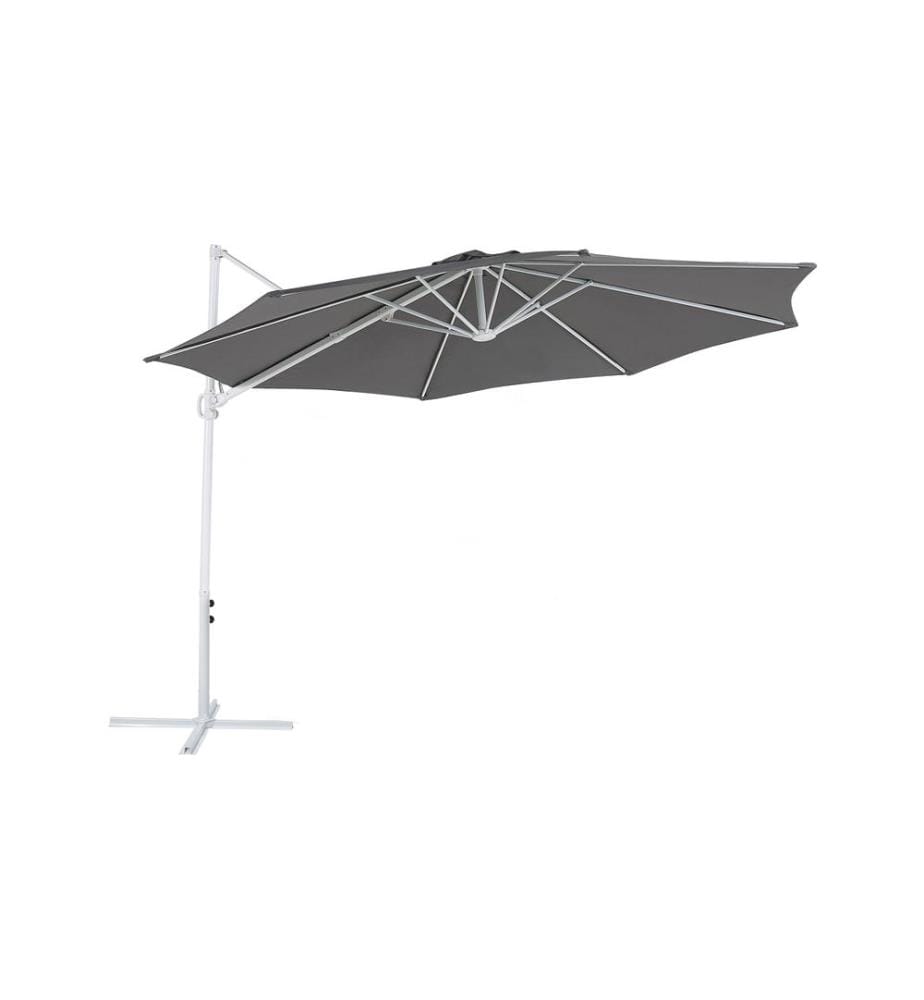 Parasol déporté 295 cm SAVONA II Gris foncé