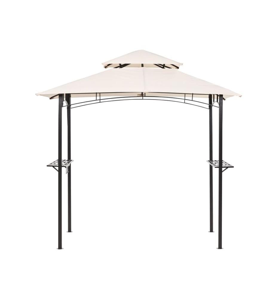 Tonnelle de jardin NARO Métal 240 cm 148 cm Beige