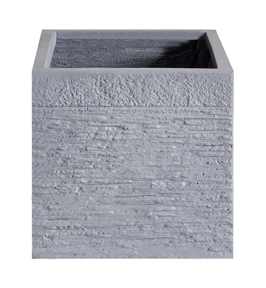 Cache-pot PAROS 30 cm Blanc