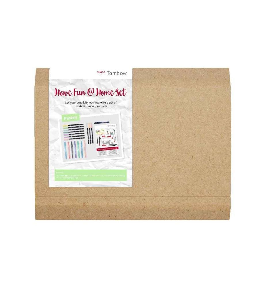 TOMBOW - Boîte de crayons de couleur Have Fun at Home Watercoloring Multicolore