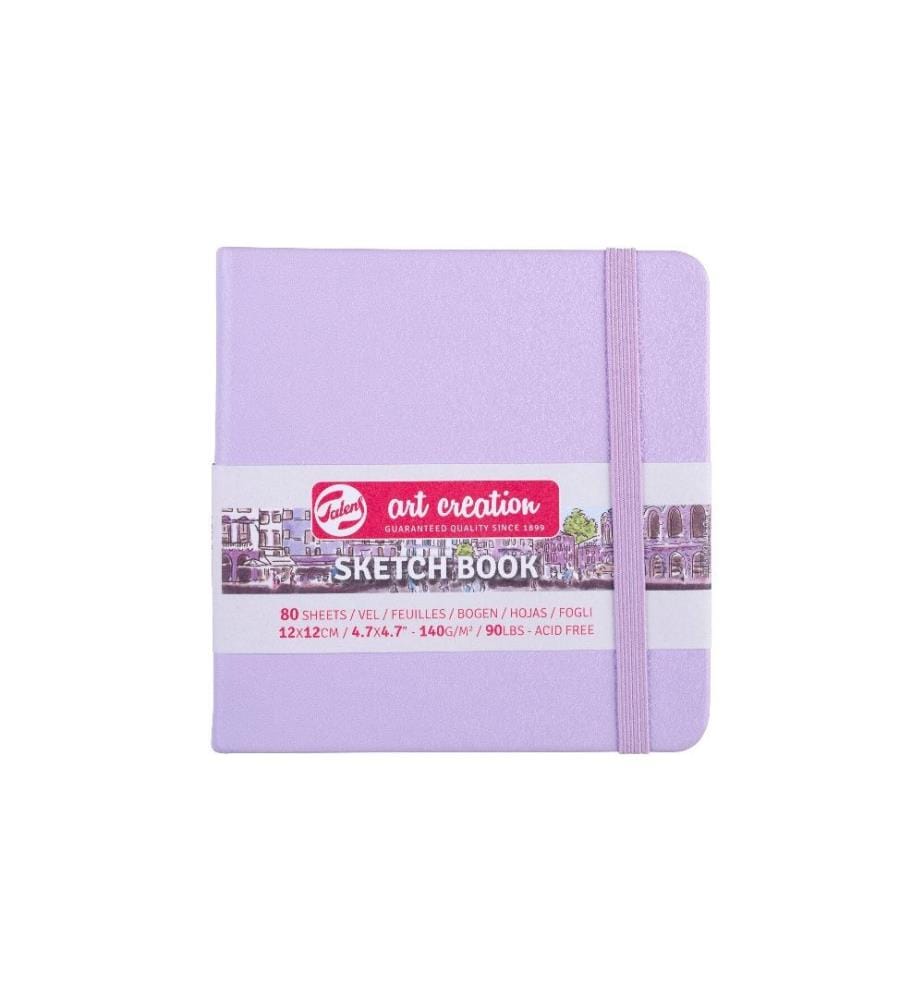 TALENS - Cahier à colorier 12 x 12 cm Violet