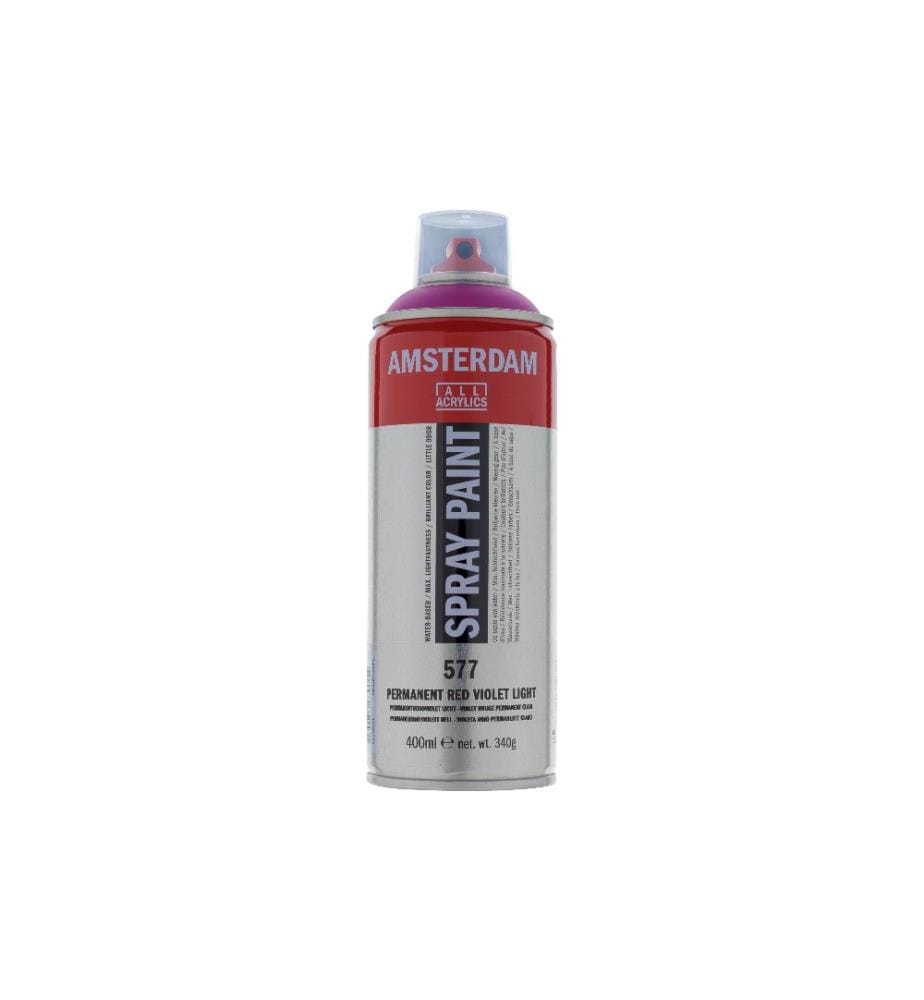 AMSTERDAM - Acrylique en bombe 400 ml, rouge-violet