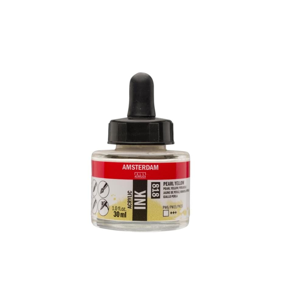 AMSTERDAM - Encre acrylique 30 ml, Jaune