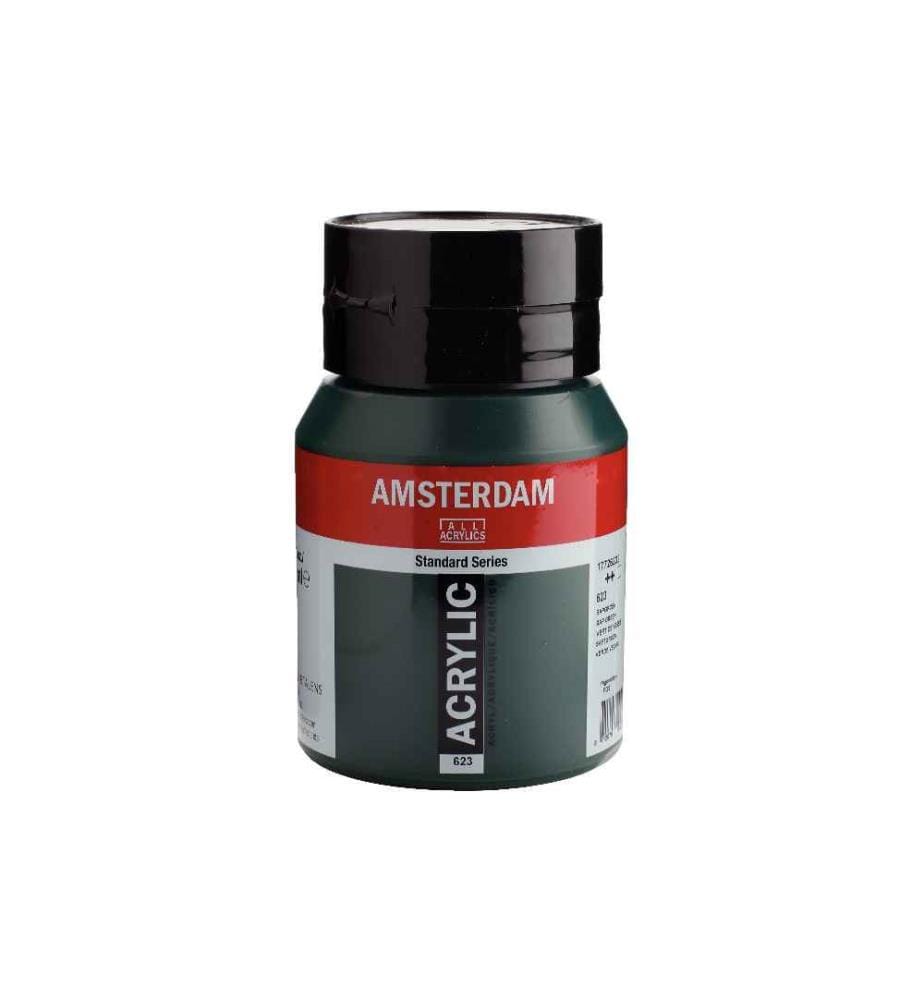 AMSTERDAM - Peinture acrylique Standard 500 ml, Vert sève