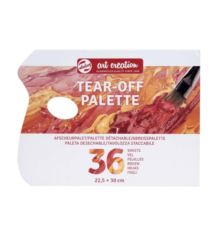 TALENS - Palette de couleurs 22.5 x 30 cm