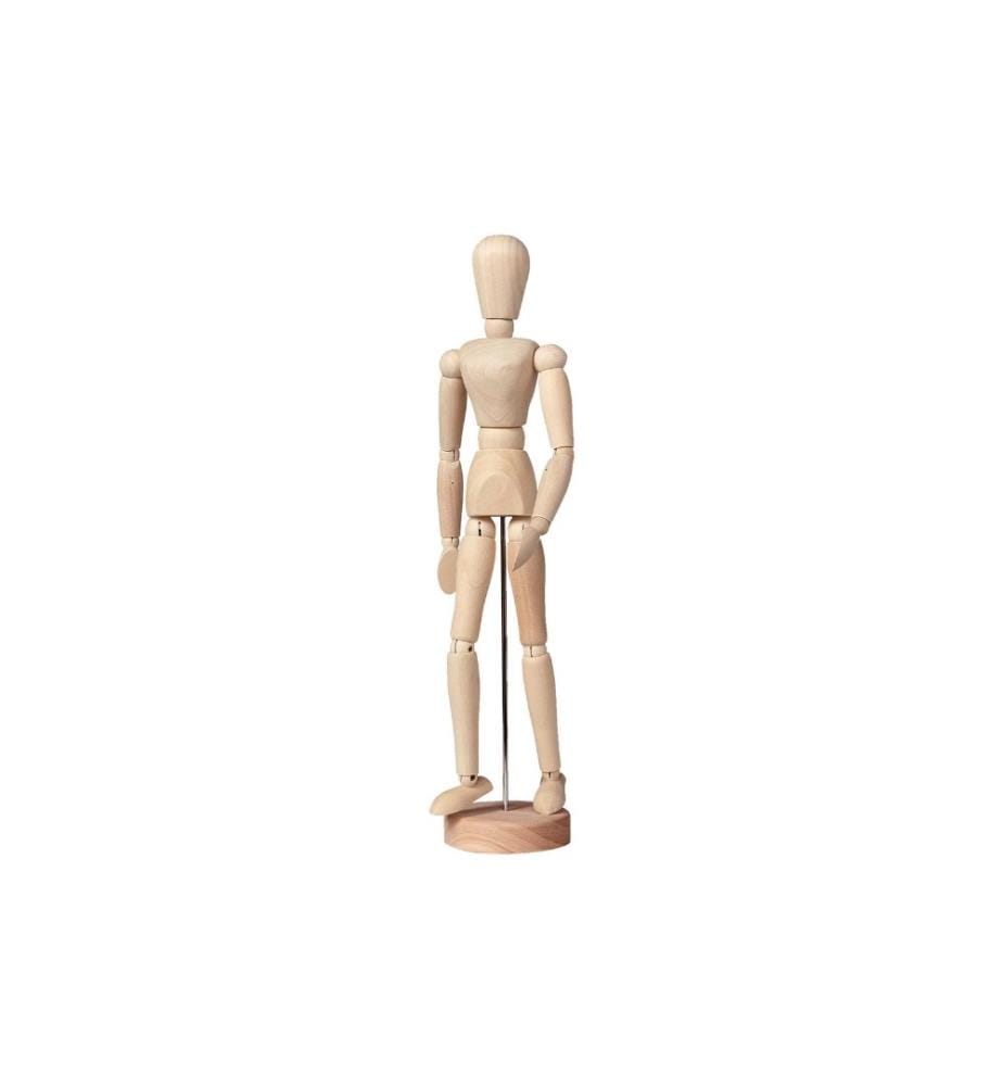 TALENS - Article en bois Mannequin articulé homme 30 cm