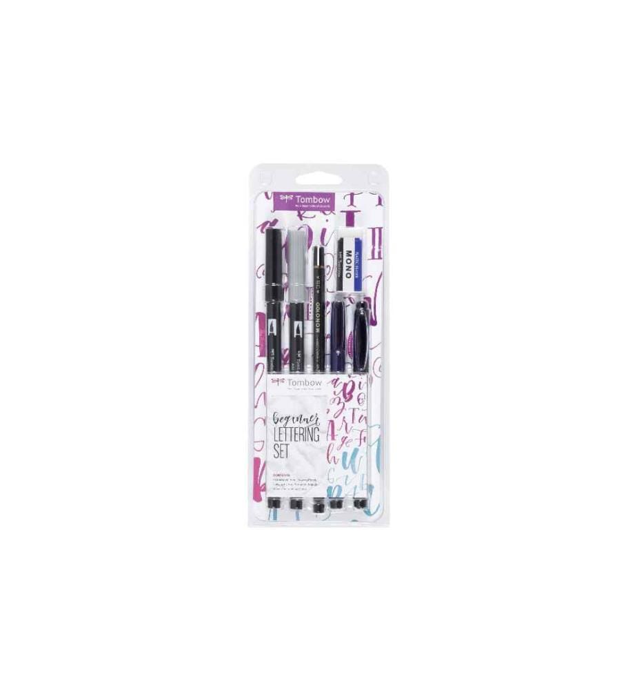 TOMBOW - Coffret cadeau Lettering Beginner Noir
